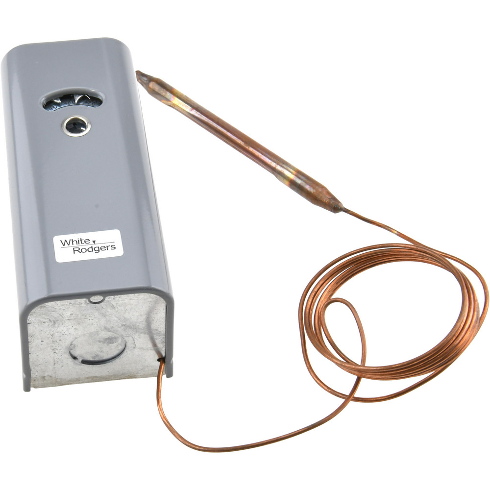 Refrigeration Temperature Controls; Capillary Length: 5 Ft. ; Differential: Adjustable 3.5 to 40°F ; Switch Action: Close on Rise ; UNSPSC Code: 39121500