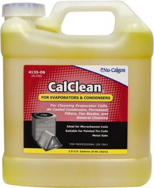 Air Conditioning & Refrigeration Cleaner: Alkaline, 2-1/2 gal