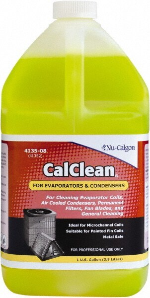 Air Conditioning & Refrigeration Cleaner: Alkaline, 1 gal