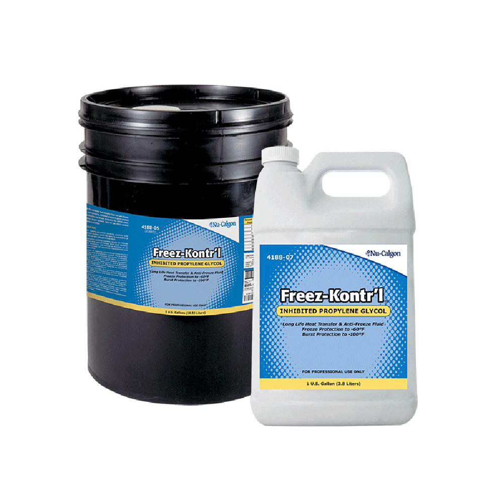 5 Gallon Heat-Transfer Antifreeze Fluid - Comes in Bottle, Propylene Glycol Composition