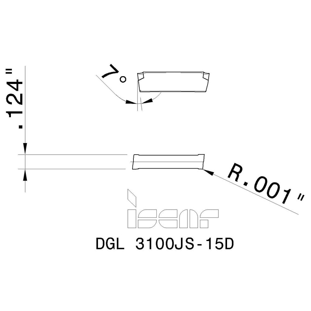 楽天1位】 iscar イスカル ドゥーグリップ IC328 DGL5003J-4D ad