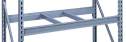 Bulk Storage Shelf Beam Kit Framing Upright: 60" Wide, 48" Deep, 3-5/8" High, 1,500 lb Capacity