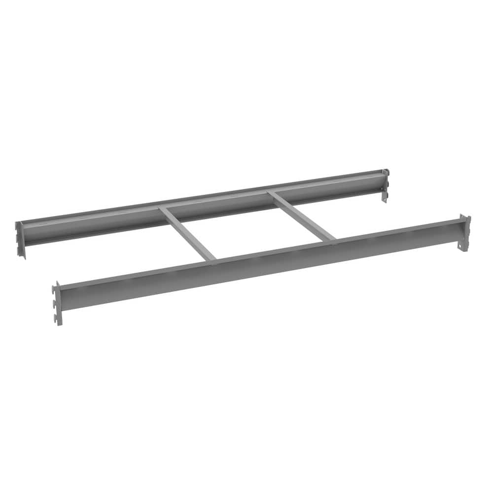 Bulk Storage Shelf Beam Kit Framing Upright: 60" Wide, 24" Deep, 3-5/8" High, 3,800 lb Capacity