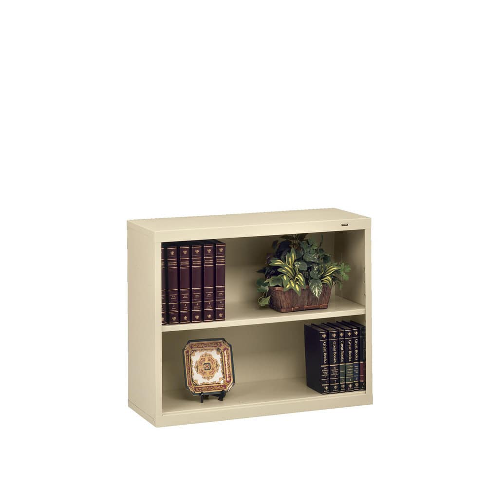 2 Shelf, 28" High x 34-1/2" Wide Bookcase