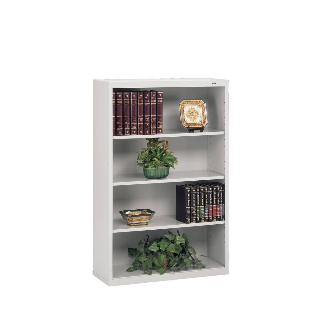 4 Shelf, 52" High x 34-1/2" Wide Bookcase