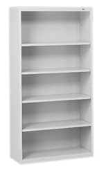 5 Shelf, 66" High x 34-1/2" Wide Bookcase