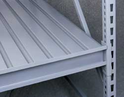 Open Shelving Accessories & Component: Use With Tennsco Bulk Storage Rack