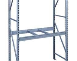 Bulk Storage Welded Rack End Framing Upright: 1-3/4" Wide, 36" Deep, 120" High, 10,000 lb Capacity