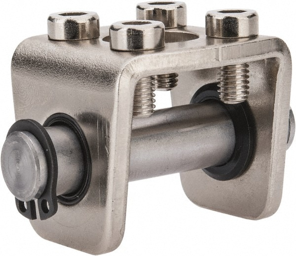 Air Cylinder Double Clevis: 1" Bore, Use with NCGD
