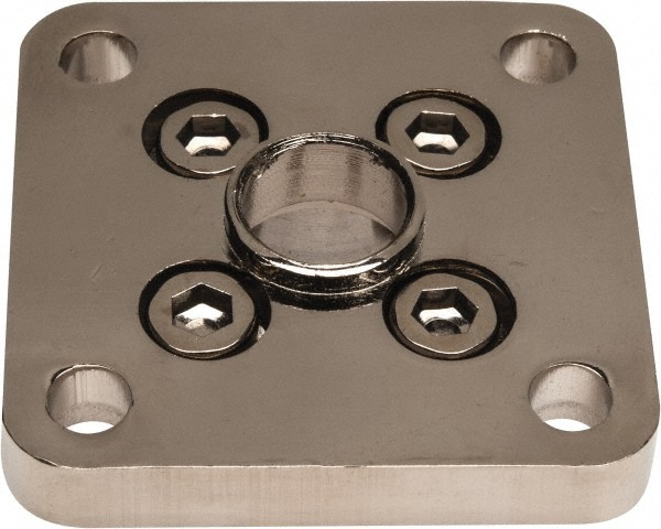 Air Cylinder Flange Mount: 1" Bore, Use with NCGF/G