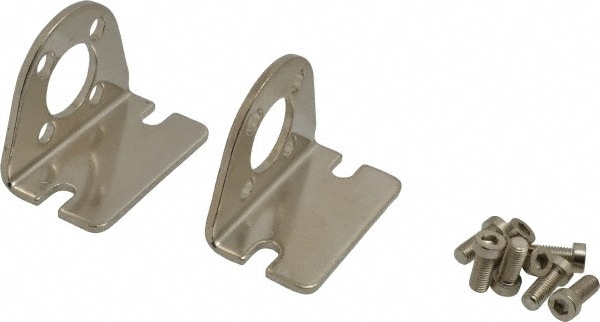 Air Cylinder Foot Mount: 1-1/2" Bore, Use with NCGL