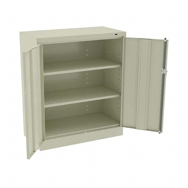 Tennsco - 3 Shelf Locking Storage Cabinet - 05446570 - MSC Industrial ...