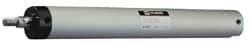SMC PNEUMATICS NCDGBN50-0200 Double Acting Rodless Air Cylinder: 2" Bore, 2" Stroke, 140 psi Max, 1/4 NPT Port, Basic Mount 
