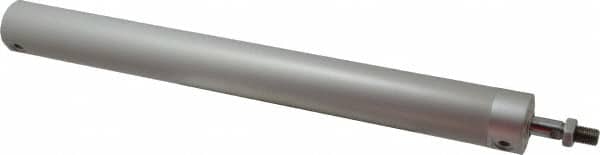 SMC PNEUMATICS NCDGBN32-1200 Double Acting Rodless Air Cylinder: 1-1/4" Bore, 12" Stroke, 140 psi Max, 1/8 NPT Port, Basic Mount 