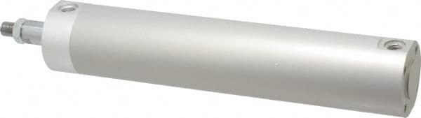 SMC PNEUMATICS NCDGBN50-0800 Double Acting Rodless Air Cylinder: 2" Bore, 8" Stroke, 140 psi Max, 1/4 NPT Port, Basic Mount 