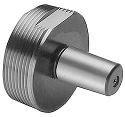 Vermont Gage 401114510 Pipe Thread Plug Gage: Tapered, 2-11-1/2, Class X, Single End Image