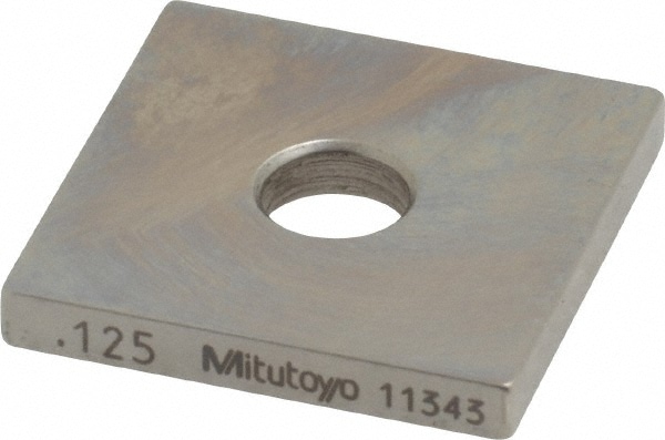 Mitutoyo 614165-531 0.125" Square Steel Gage Block Image