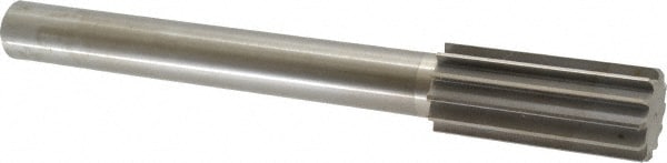 Made in USA 433-1.7500 Chucking Reamer: 1-3/4" Dia, 13-1/2" OAL, 4" Flute Length, Straight Shank, High Speed Steel Image