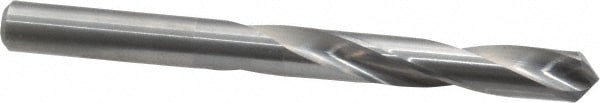 Jobber Length Drill Bit: 3/8" Dia, 118 °, Solid Carbide