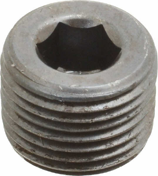 Value Collection 231010PR 3/8-18, 1/2" OAL, Alloy Steel Socket Pressure Plug Image