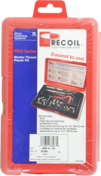 Thread Repair Kit: Free-Running & Screw-Locking