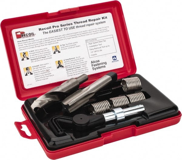 Recoil 35206 Thread Repair Kit: Free-Running & Screw-Locking 