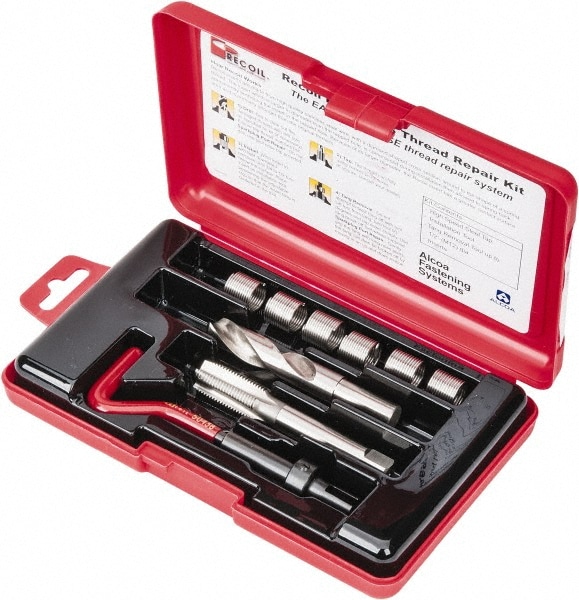 Recoil 37146 Thread Repair Kit: Free-Running & Screw-Locking 