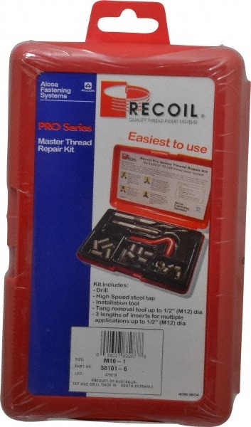 Recoil 38101-6 Thread Repair Kit: Free-Running & Screw-Locking Image