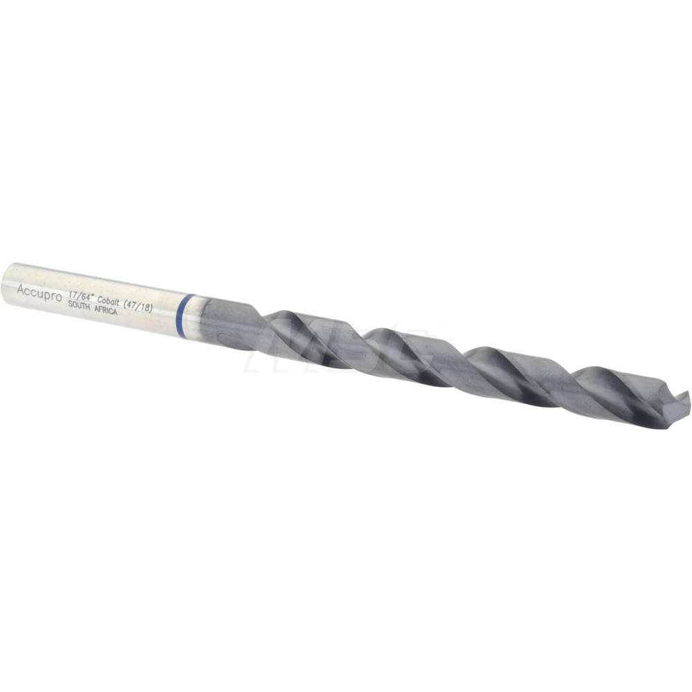 Accupro 1BB0675-AC Jobber Length Drill Bit: 0.2656" Dia, 120 °, Cobalt 