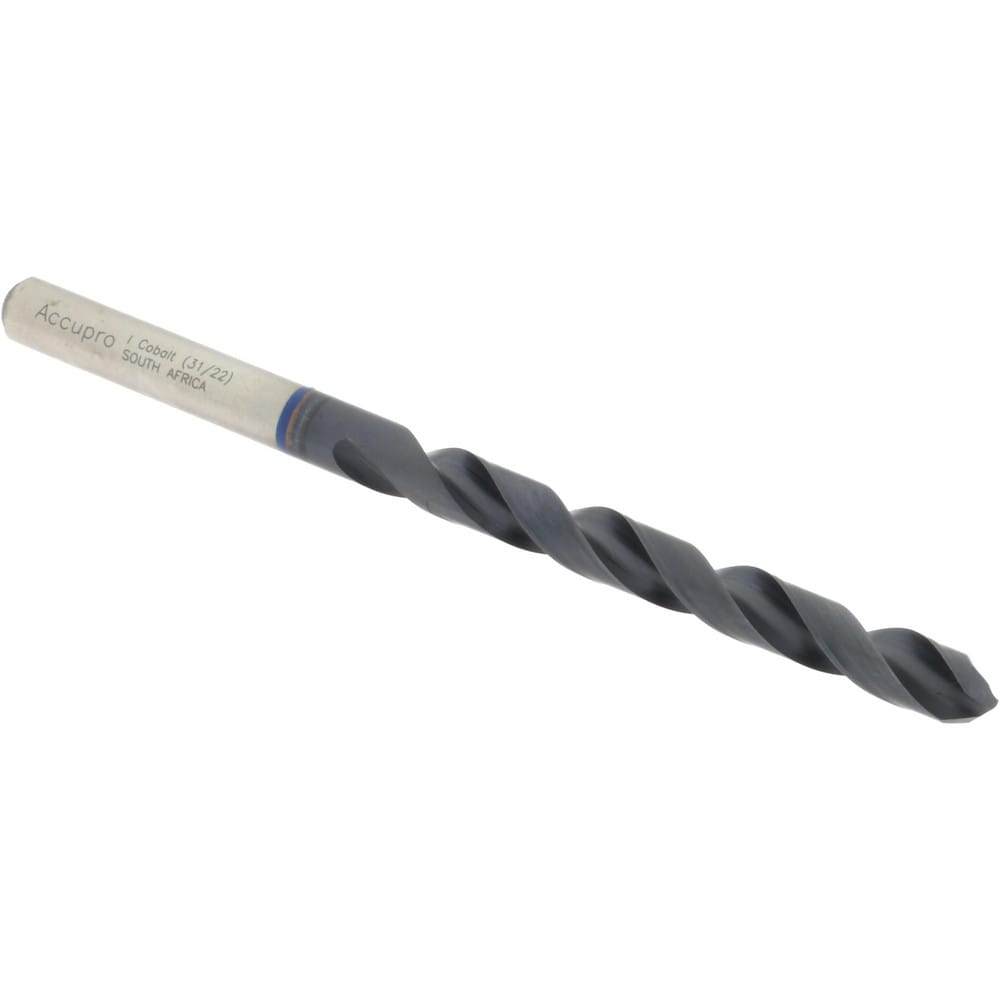 Accupro 1BB0691-AC Jobber Length Drill Bit: 0.272" Dia, 120 °, Cobalt 