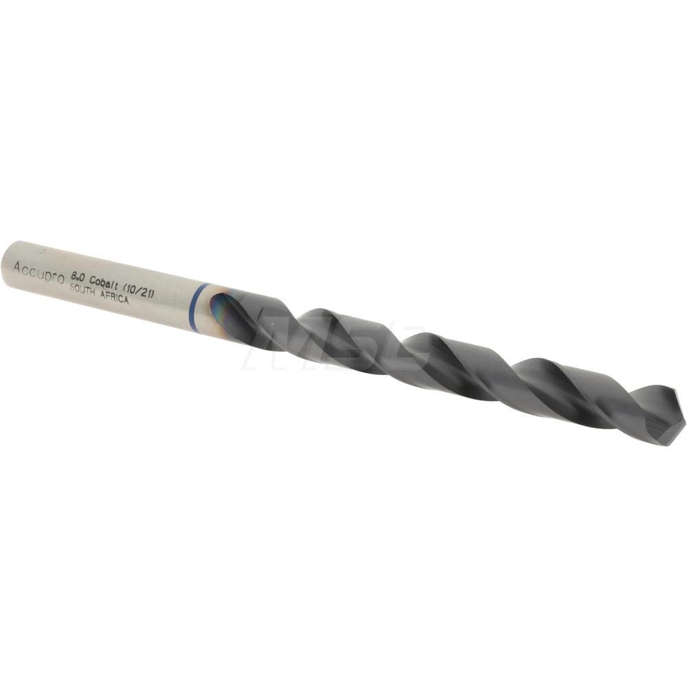 Accupro 1BB0800-AC Jobber Length Drill Bit: 0.315" Dia, 120 °, Cobalt 