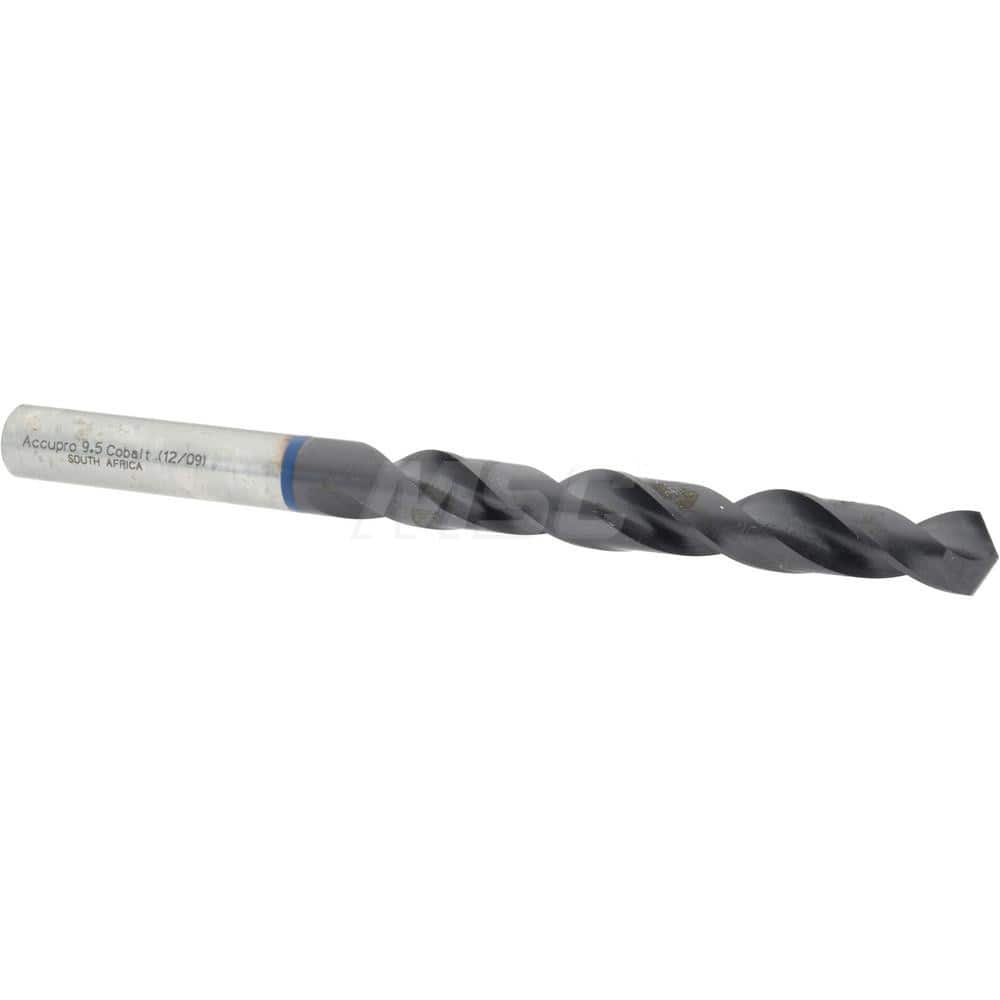 Accupro 1BB0950-AC Jobber Length Drill Bit: 0.374" Dia, 120 °, Cobalt 