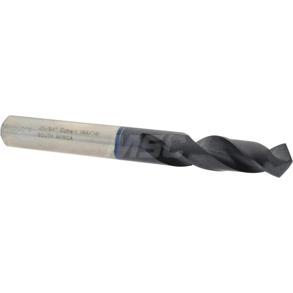 Accupro 1BS0992-AC Screw Machine Length Drill Bit: 0.3906" Dia, 120 °, Cobalt 