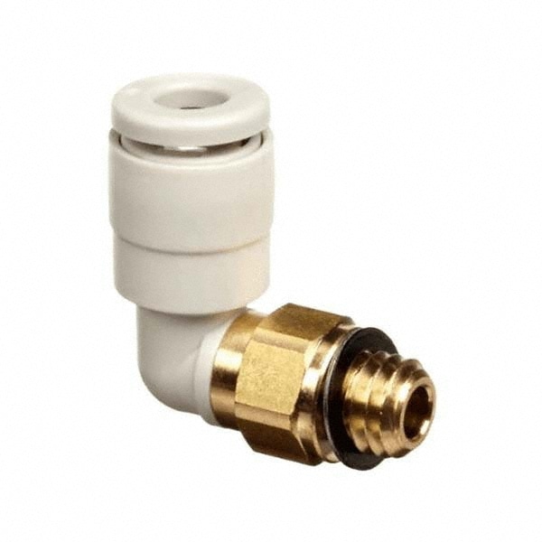 Push-to-Connect Tube Fitting: Male Elbow, M6 Thread