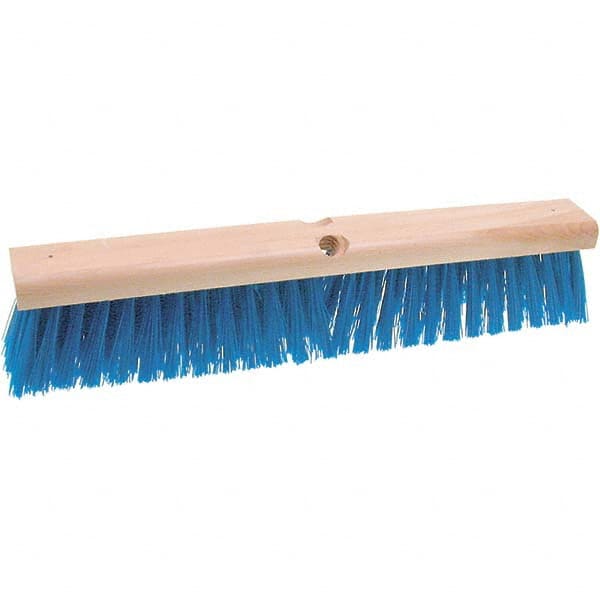 Osborn 8123700 Push Broom: 24" Wide, Polypropylene Bristle 