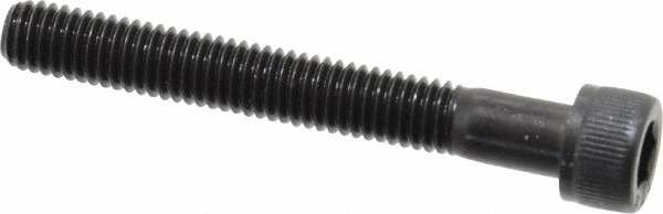 Value Collection 011135P Hex Head Cap Screw: #10-32 x 1-1/2", Alloy Steel, Black Oxide Finish Image