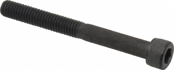 Value Collection 011137P Hex Head Cap Screw: #10-32 x 1-3/4", Alloy Steel, Black Oxide Finish Image