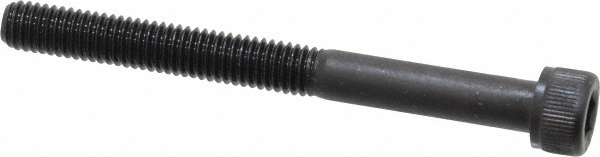 Value Collection 011139P Hex Head Cap Screw: #10-32 x 2", Alloy Steel, Black Oxide Finish Image
