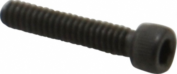Value Collection 011031PR Hex Head Cap Screw: #3-48 x 1/2", Alloy Steel, Black Oxide Finish Image