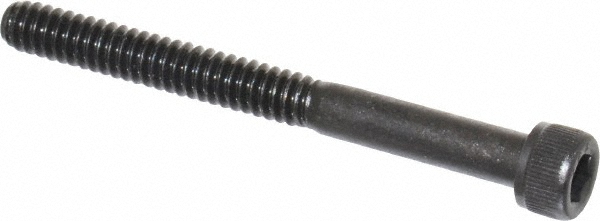 Value Collection 011119PR Hex Head Cap Screw: #10-24 x 2", Alloy Steel, Black Oxide Finish Image