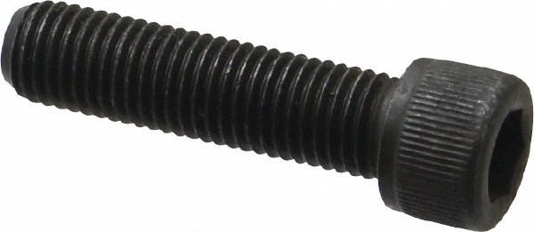 Value Collection 011235P Hex Head Cap Screw: 5/16-24 x 1-1/4", Alloy Steel, Black Oxide Finish Image