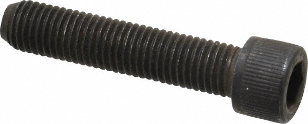 Value Collection 011237PR Hex Head Cap Screw: 5/16-24 x 1-1/2", Alloy Steel, Black Oxide Finish Image