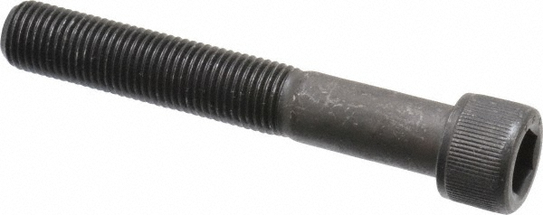 Value Collection 011303PR Hex Head Cap Screw: 3/8-24 x 2-1/2", Alloy Steel, Black Oxide Finish Image