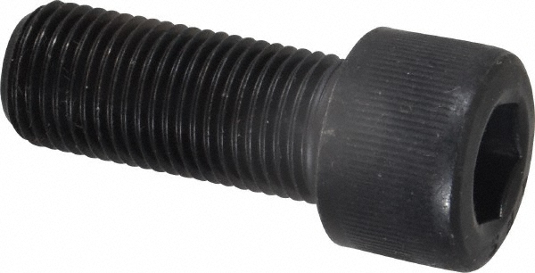 Value Collection 011395PR Hex Head Cap Screw: 1/2-20 x 1-1/4", Alloy Steel, Black Oxide Finish Image