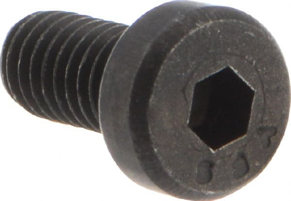 Cap Screw for Indexables: Hex Socket Drive, M4 x 0.7 Thread