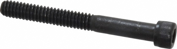 Value Collection 011163P Hex Head Cap Screw: 1/4-20 x 2-1/4", Alloy Steel, Black Oxide Finish Image