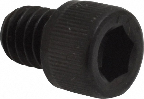 Value Collection 011193P Hex Head Cap Screw: 5/16-18 x 3/8", Alloy Steel, Black Oxide Finish Image