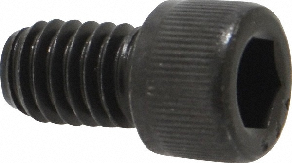 Value Collection 011195P Hex Head Cap Screw: 5/16-18 x 1/2", Alloy Steel, Black Oxide Finish Image