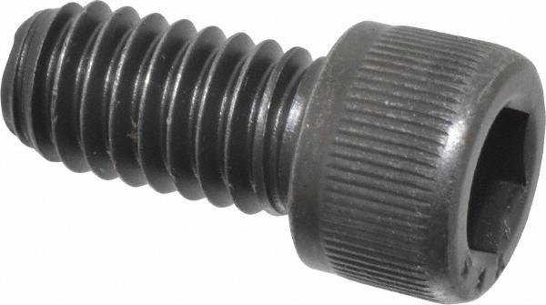 Value Collection 011197P Hex Head Cap Screw: 5/16-18 x 5/8", Alloy Steel, Black Oxide Finish Image