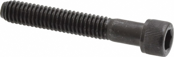 Value Collection 011211P Hex Head Cap Screw: 5/16-18 x 2", Alloy Steel, Black Oxide Finish Image